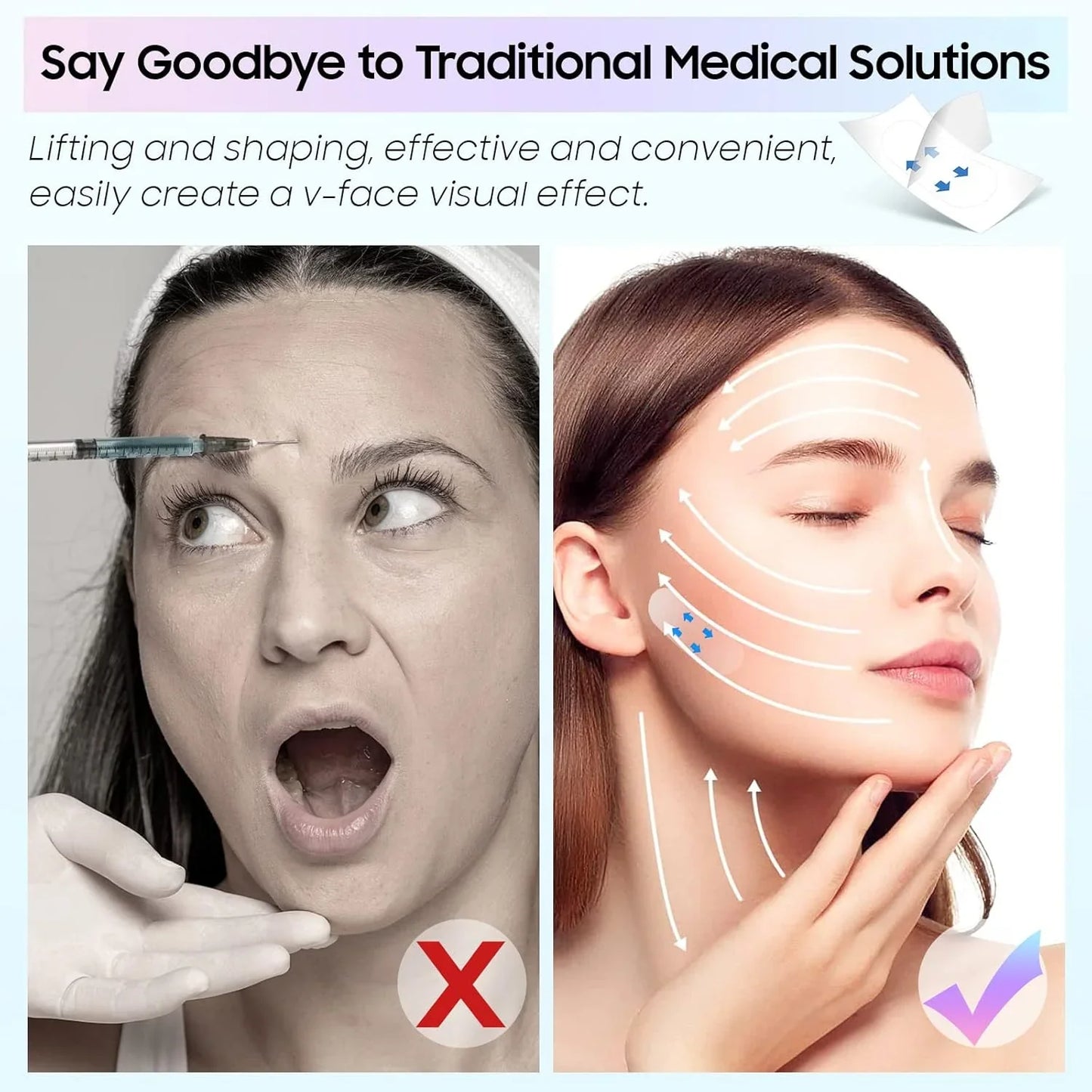 2026 Invisible Face Lift Tape – Instantly Lift & Define Your Face (24H Hold)