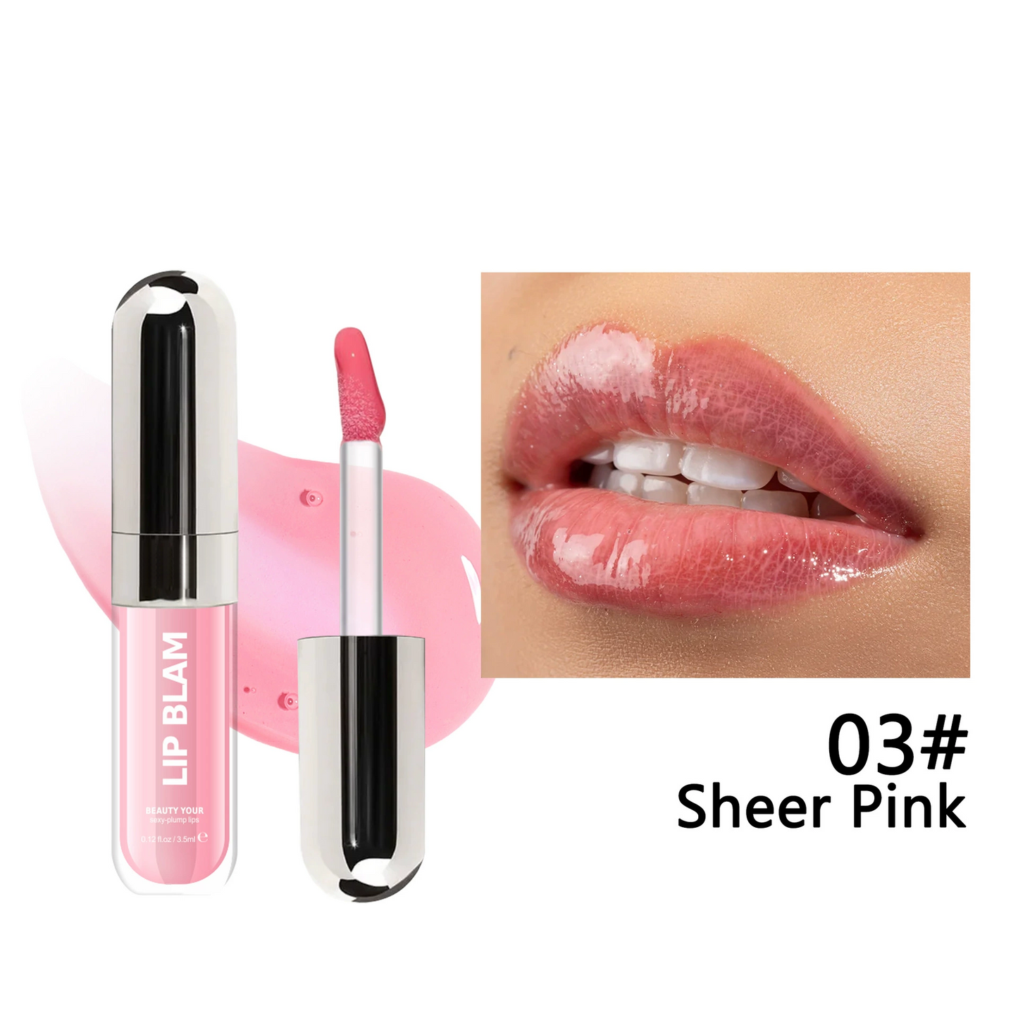 Lip Liner Peel-Off Lip Liner Stain - All Day & Night Lip Liner with Hyaluronic Acid & Vitamin E - Long Lasting Formula - 0.12 fl oz / 3.5 ml