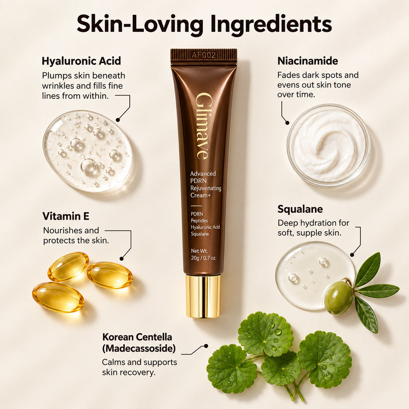 Glimave Advanced PDRN Rejuvenating Cream anti-aging skincare