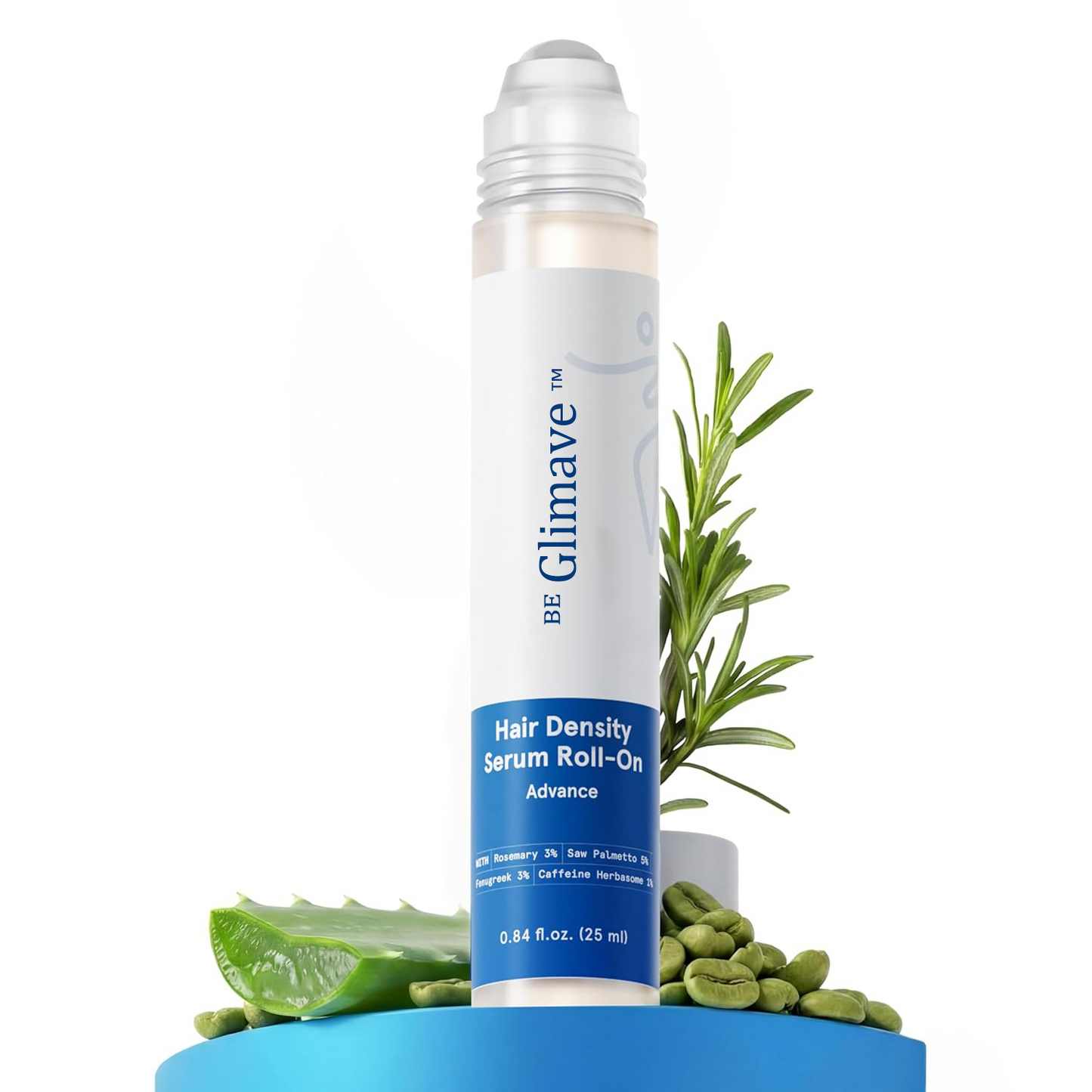 Advanced Hair Density Roll-On Serum - Hair Density Miracle, Anti Hair Fall Scalp Care for Men & Women