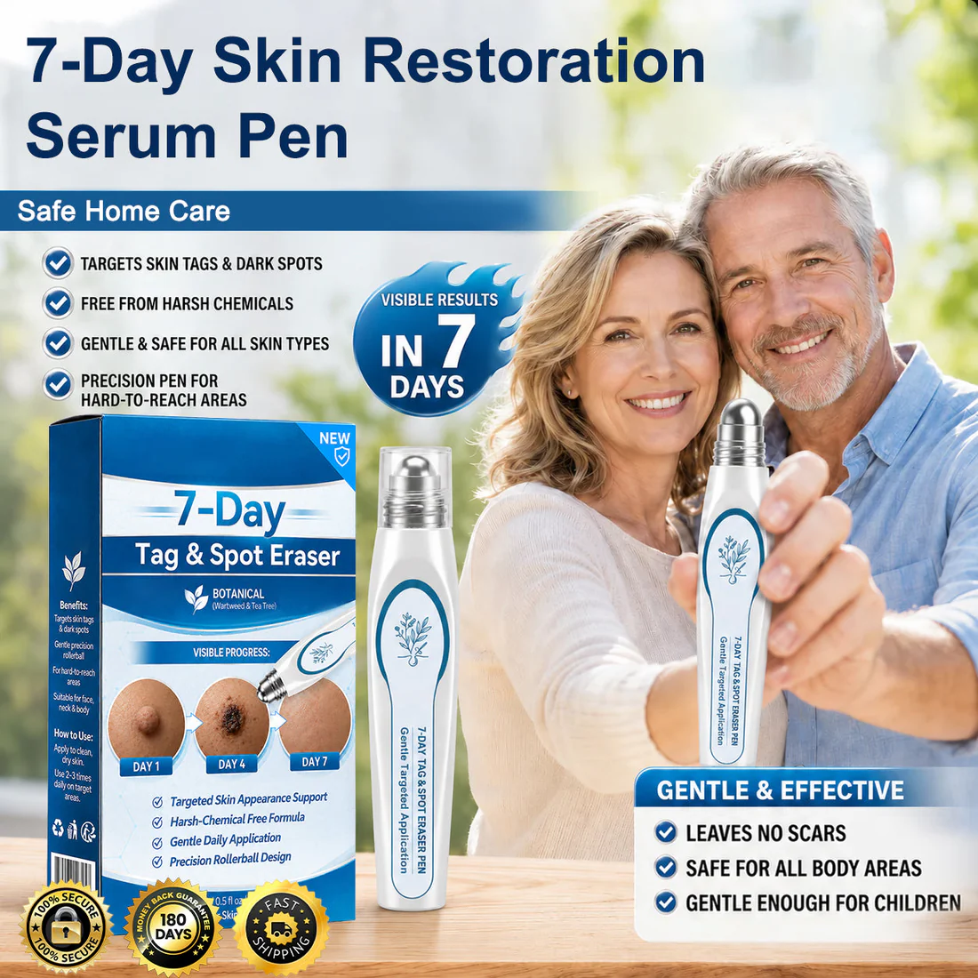 Clear & Smooth 7-Day Mole Removal Roller Pen