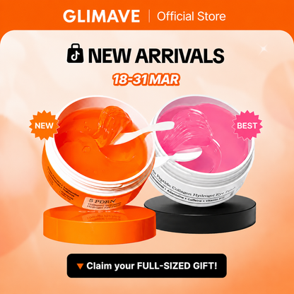 [Glimave Official] Viral Peptide X PDRN X Snail Eye Care | Say goodbye to fine lines, puffiness, and dark circles and hello to a vibrant and refreshed look!