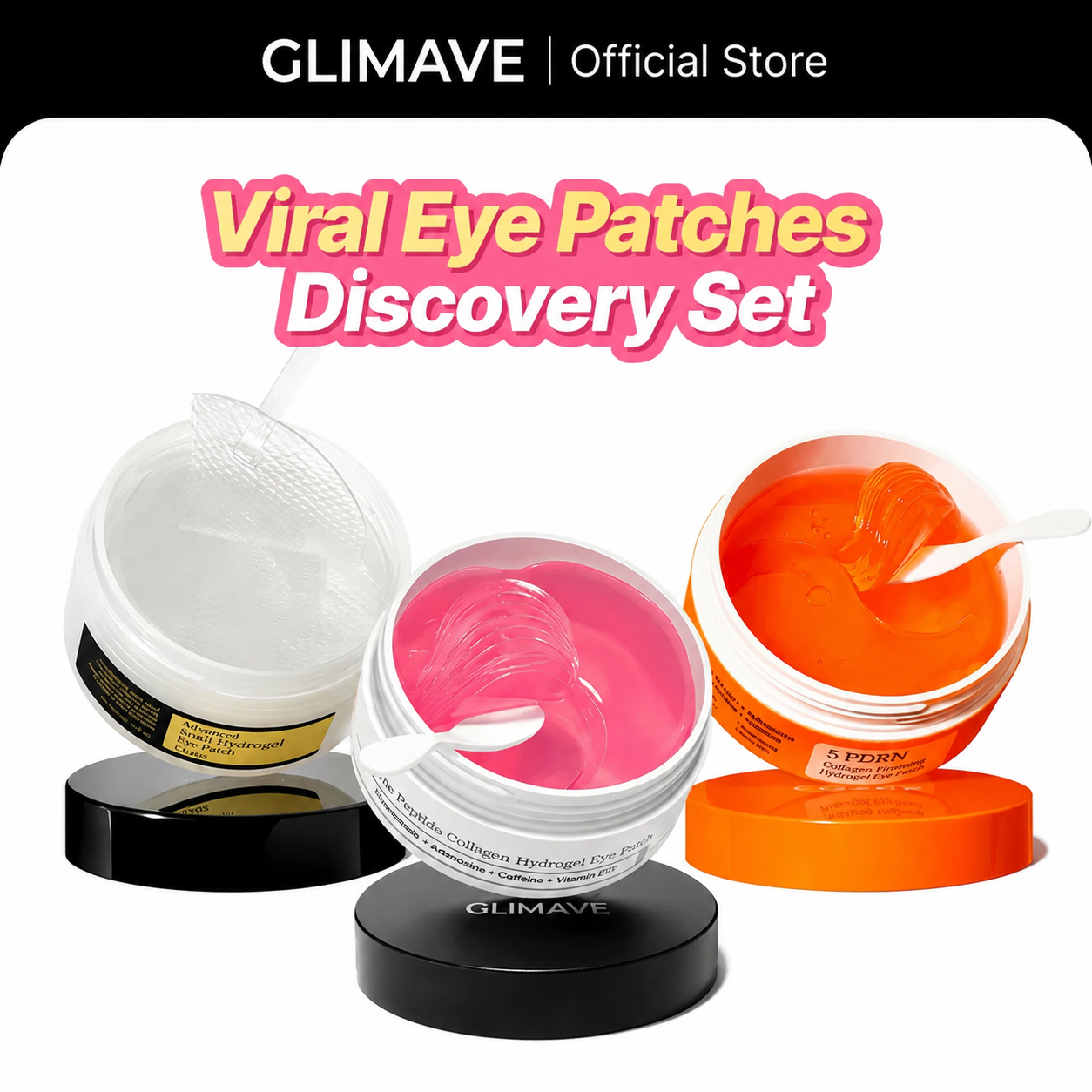 [Glimave Official] Viral Peptide X PDRN X Snail Eye Care | Say goodbye to fine lines, puffiness, and dark circles and hello to a vibrant and refreshed look!
