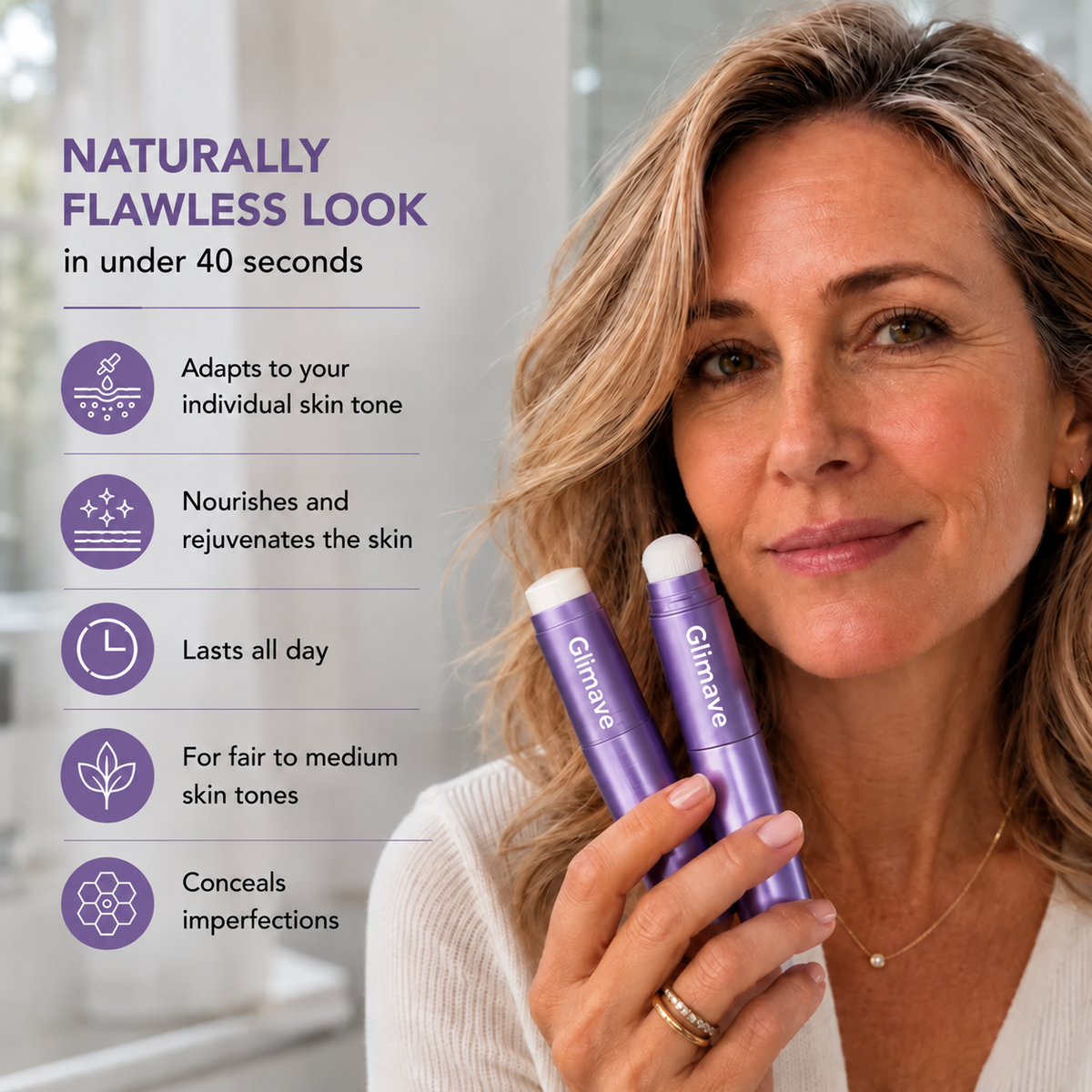 Changing Foundation Stick – The stick that makes mature skin glow again