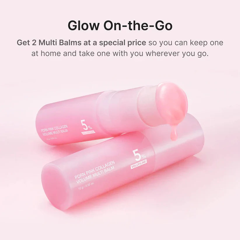 🔥LAST DAY 70% OFF Glimave™ Pink Collagen Volume Balm Stick with 5% Volufiline 💖