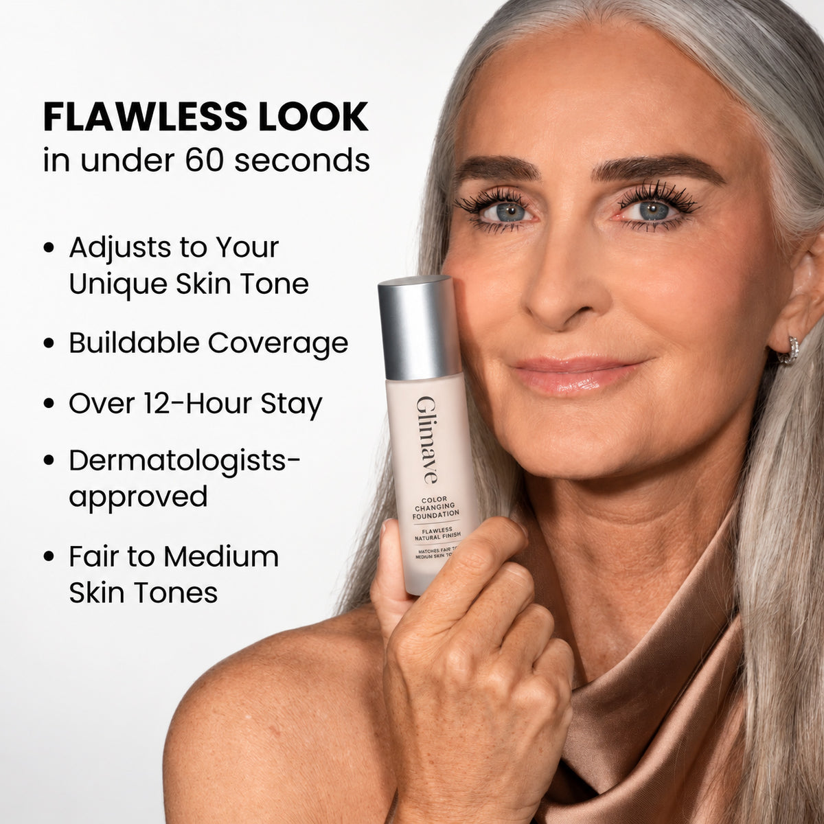 Color Changing Foundation – The Foundation That Makes Mature Skin Glow Again