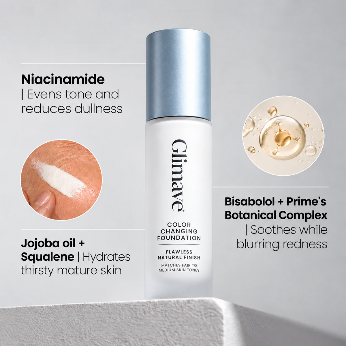 Color Changing Foundation – The Foundation That Makes Mature Skin Glow Again