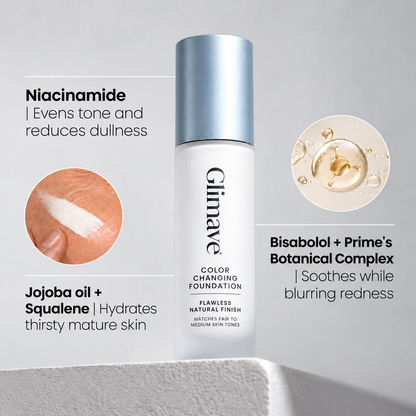 Color Changing Foundation – The Foundation That Makes Mature Skin Glow Again