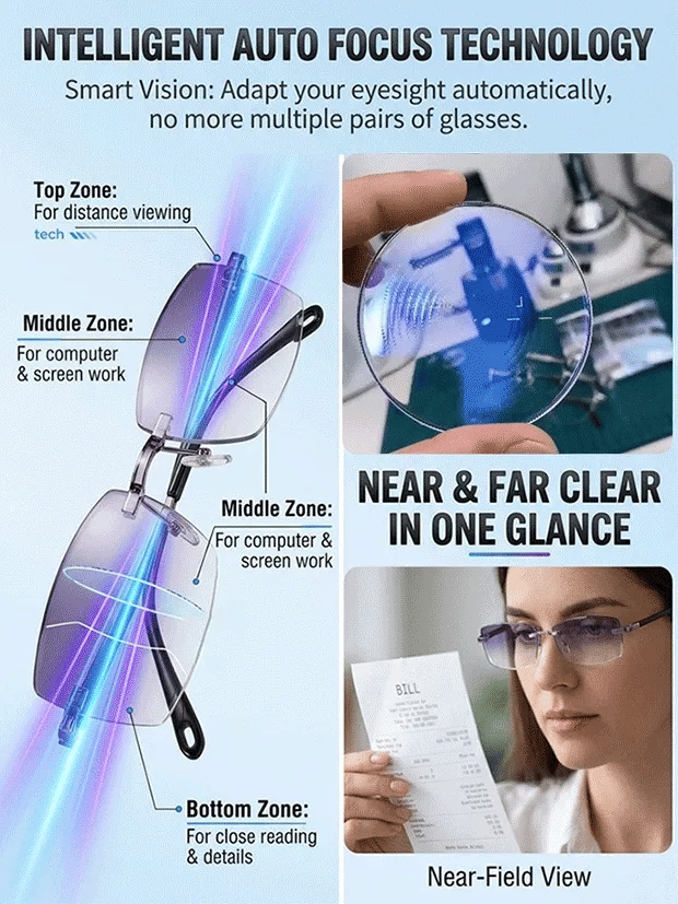 💥Limited-Time Offer–Save 50%🔥No Eye Exam & No Lens Switching – A Glasses Revolution!
