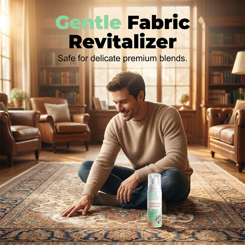 🔥Limited Time Promotion 60% OFF🔥Waterless Carpet Foam Stain Remover with Towel