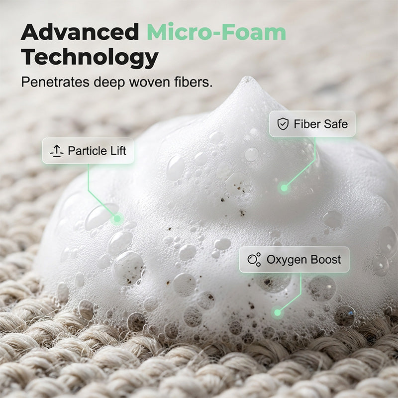 🔥Limited Time Promotion 60% OFF🔥Waterless Carpet Foam Stain Remover with Towel