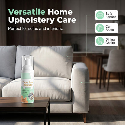 🔥Limited Time Promotion 60% OFF🔥Waterless Carpet Foam Stain Remover with Towel