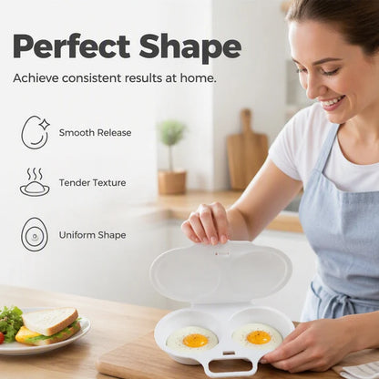 Glimave Microwave Egg Steamer - Perfect Eggs in 2 Mins
